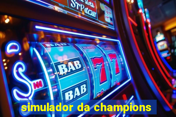 simulador da champions